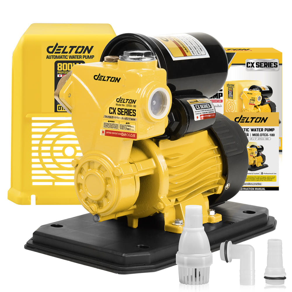 ปั๊มน้ำอัตโนมัติ DELTON รุ่น DTCX-180 CX SERIES 800W